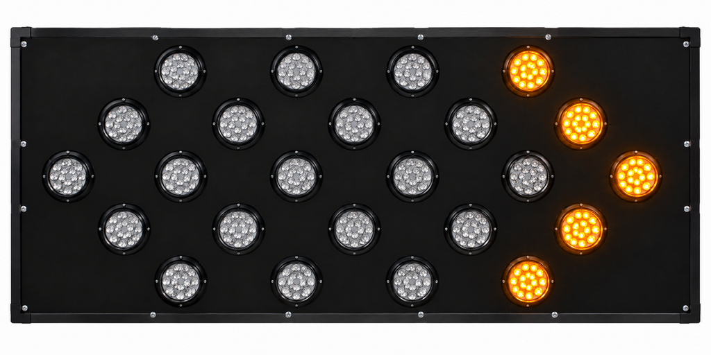 DEV TRAFFIC SYSTEMS AB25-2.5X5 25-Light LED Arrow Board.
