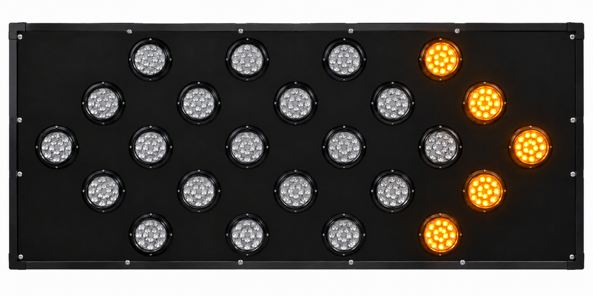 DEV TRAFFIC SYSTEMS AB25-2.5X5 25-Light LED Arrow Board.