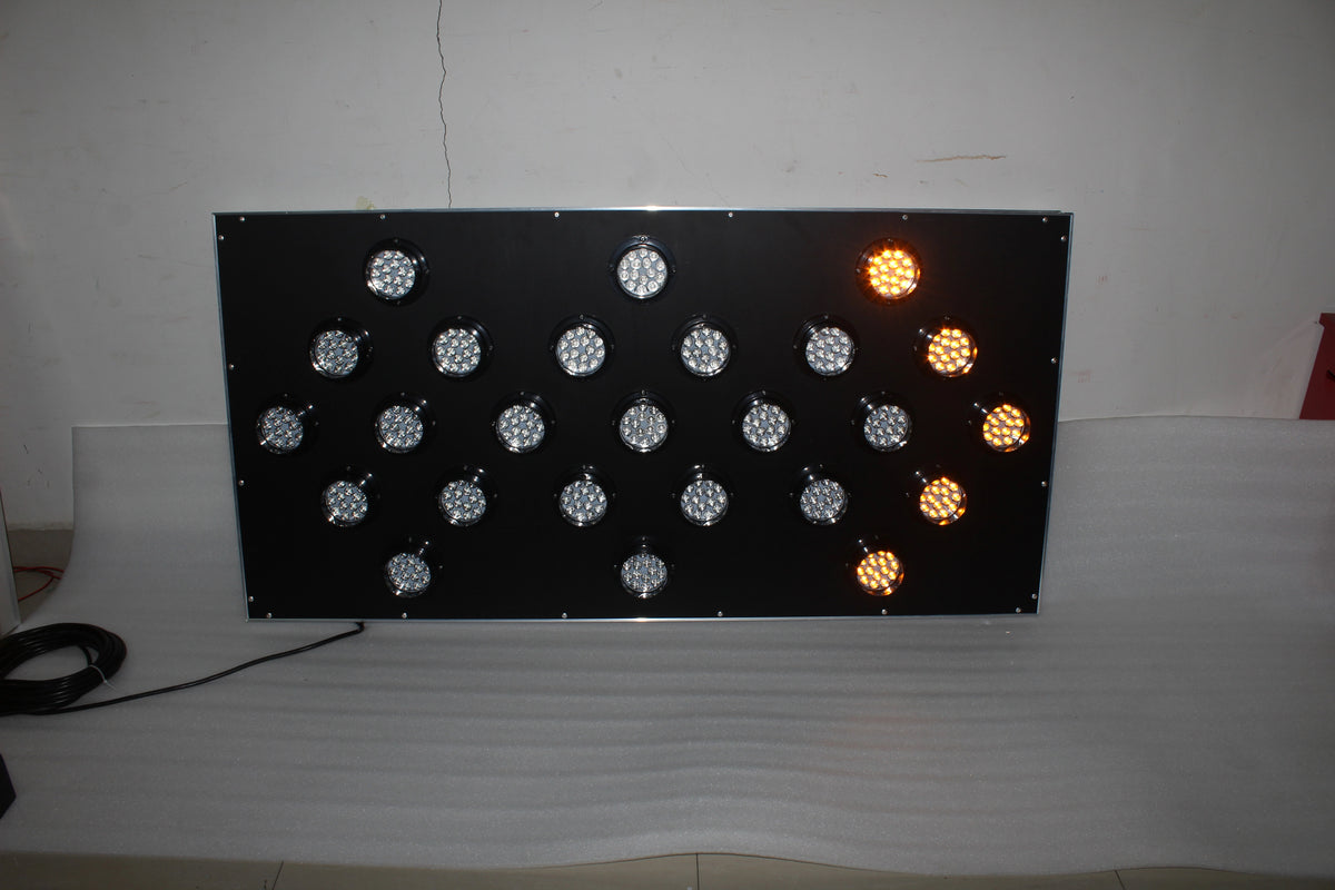 DEV TRAFFIC SYSTEMS AB25-2.5X5 25-Light LED Arrow Board.